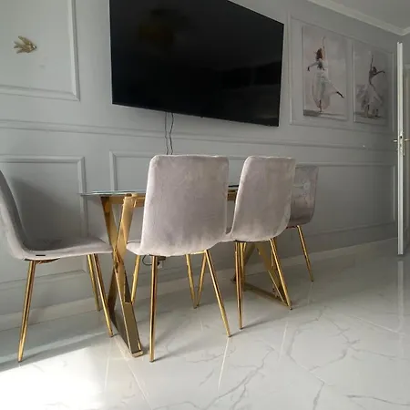Апартаменты Gold Glamour Z Dwoma Sypialniami, Duzy Balkon Сопот