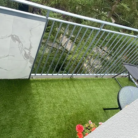 Apartament Gold Glamour Z Dwoma Sypialniami, Duzy Balkon *