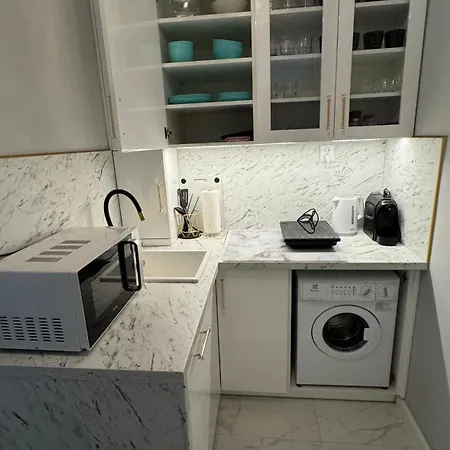 Gold Glamour Z Dwoma Sypialniami, Duzy Balkon Apartment