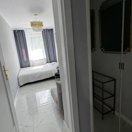 Gold Glamour Z Dwoma Sypialniami, Duzy Balkon Apartamento