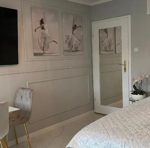 Lejlighed Gold Glamour Z Dwoma Sypialniami, Duzy Balkon *