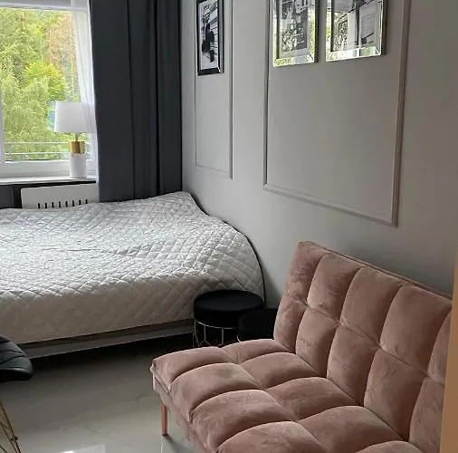 Gold Glamour Z Dwoma Sypialniami, Duzy Balkon Lejlighed *