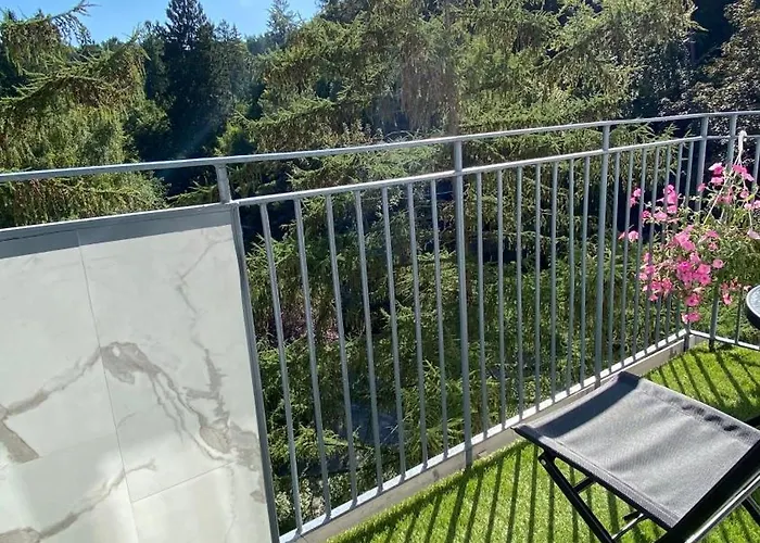 Gold Glamour Z Dwoma Sypialniami, Duzy Balkon Lejlighed *