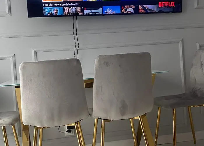 Gold Glamour Z Dwoma Sypialniami, Duzy Balkon *