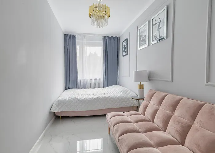 Gold Glamour Z Dwoma Sypialniami, Duzy Balkon